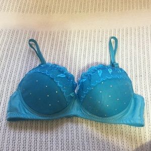 NWOT Teal Blue Bra